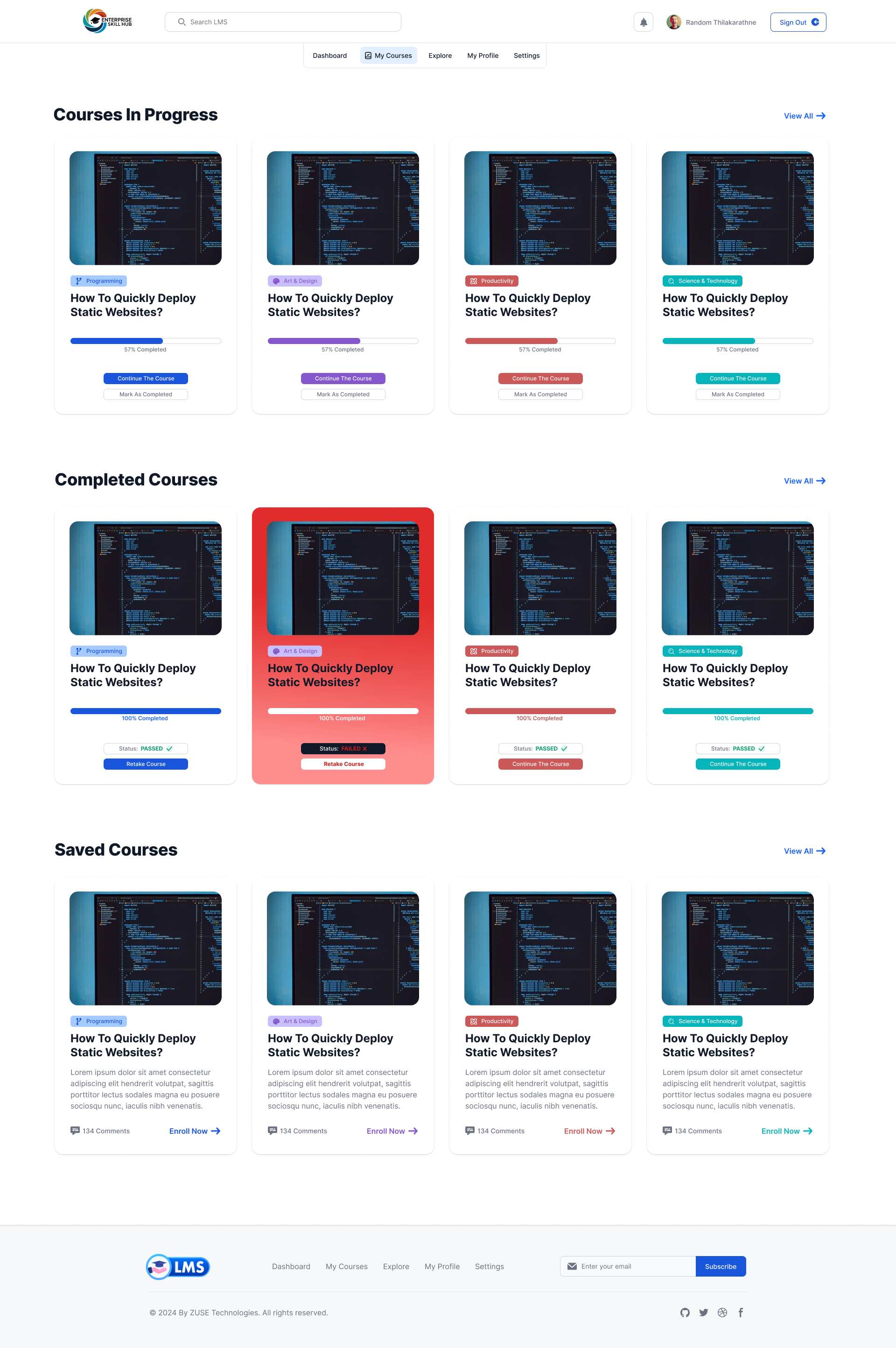 Courses