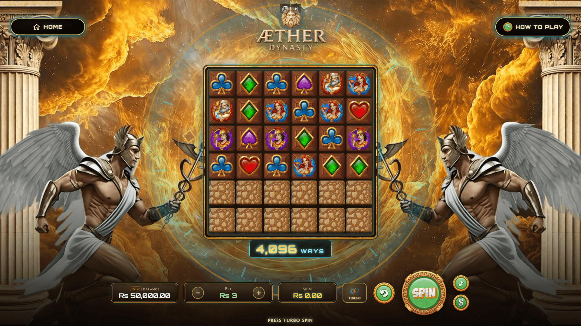 Aether Dynasty - cascade in progress