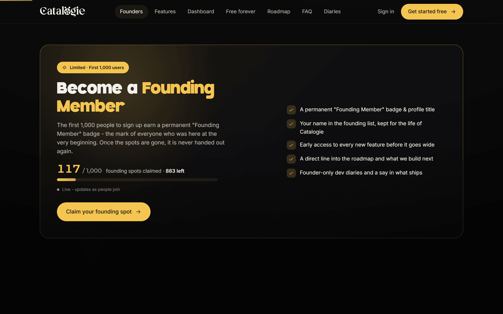catalogie.com - Founding Members