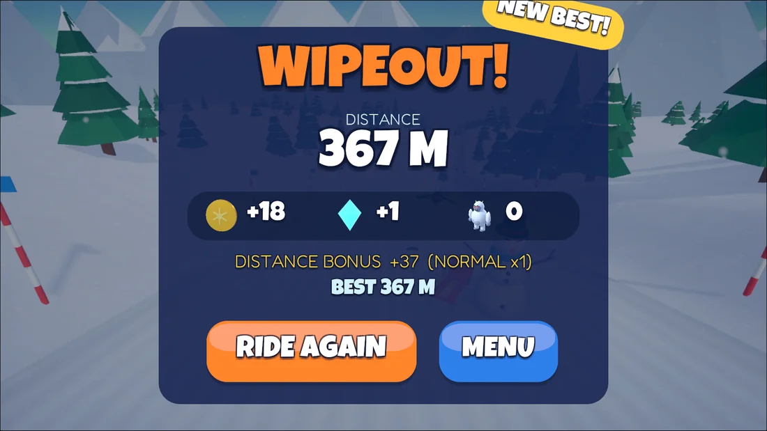 Glacier Glide - BIG AIR off a kicker ramp