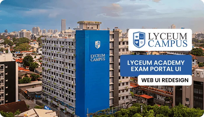 Lyceum Academy Exam Portal UI