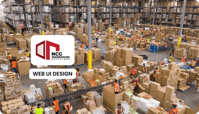 NCG Warehouse Solutions Web UI