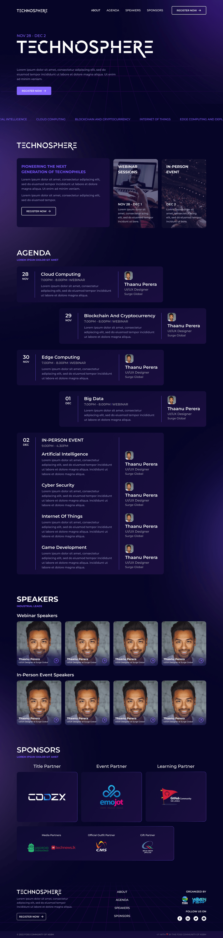 Landing Page