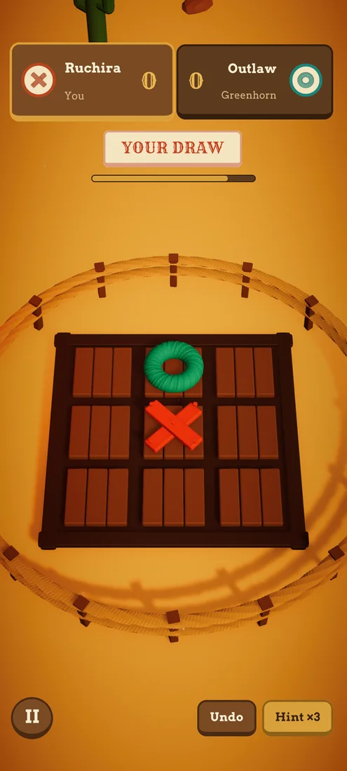 Tic-Tac-Toe Showdown - A classic 3×3 match
