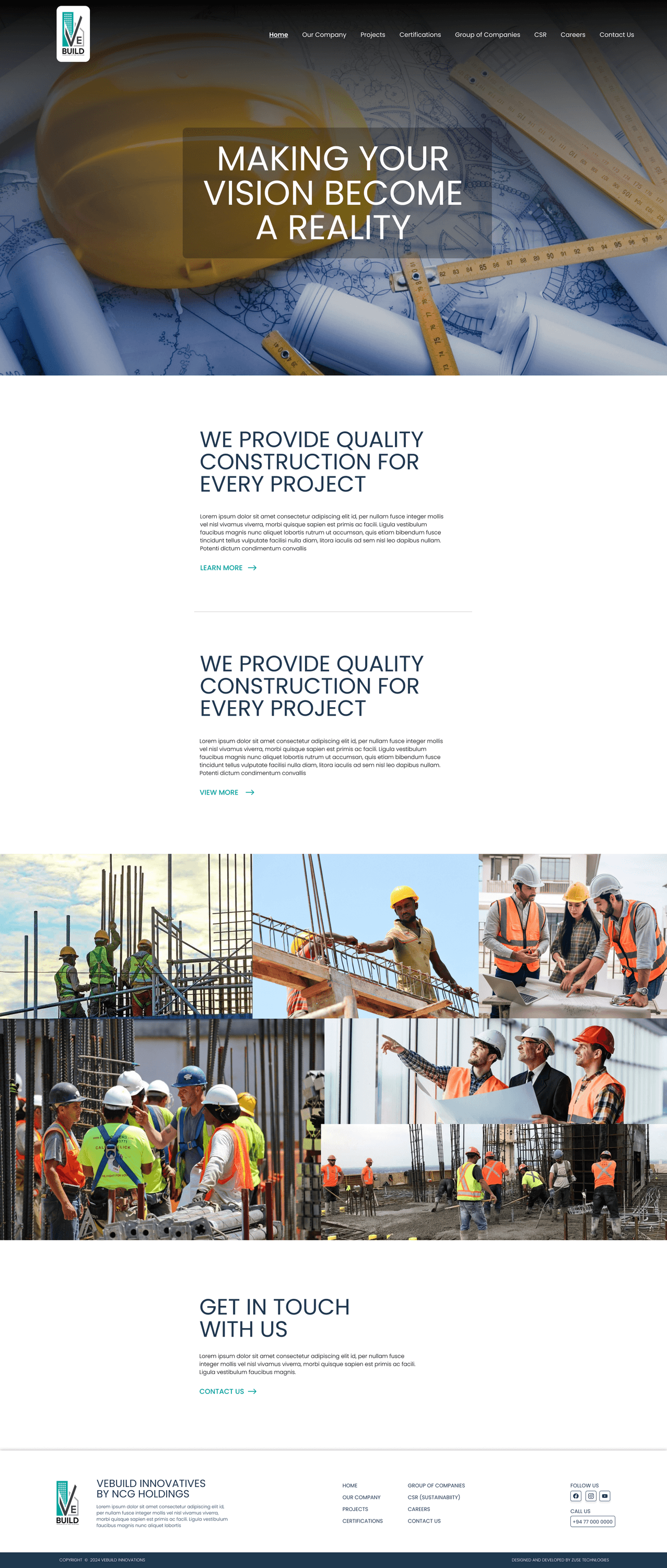 VEBUILD Homepage